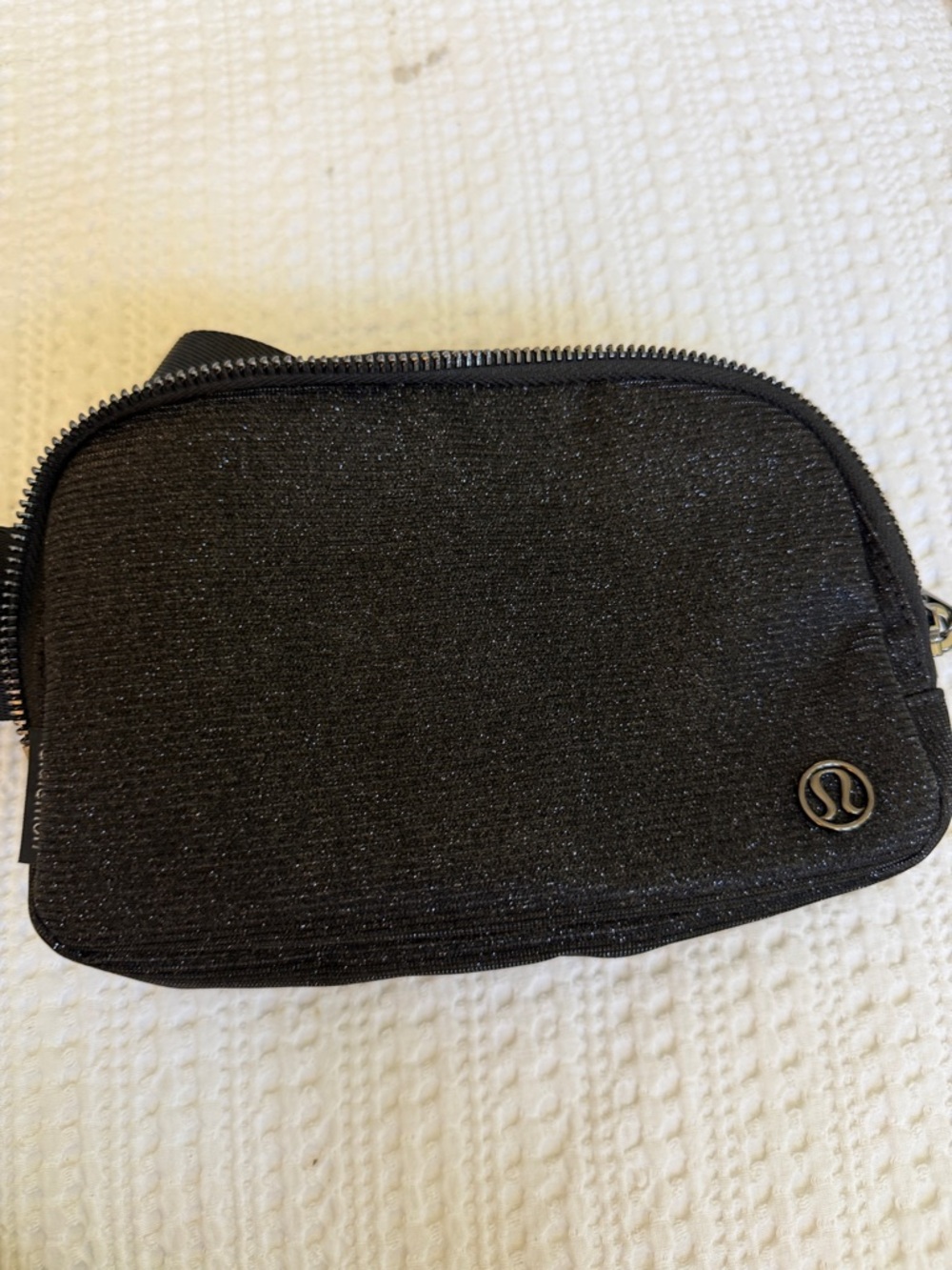 Lululemon everywhere belt bag Black Sparkle Wristlet Pouch